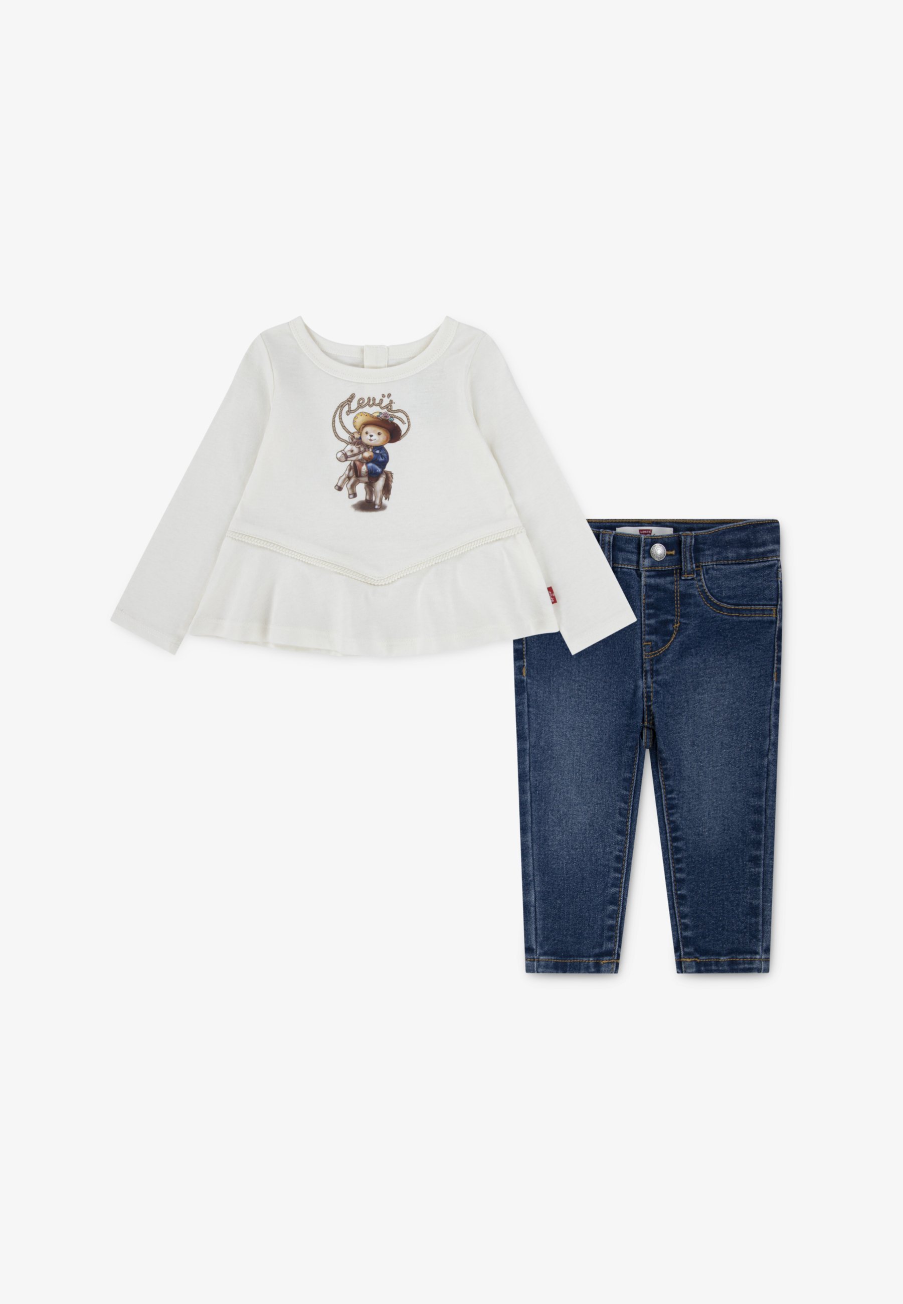 Levi's® SET - Jeansy slim fit - gardenia