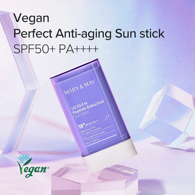 Mary&May Peptide Bakuchiol Sun Stick anti-rimpel zonnebrandstick