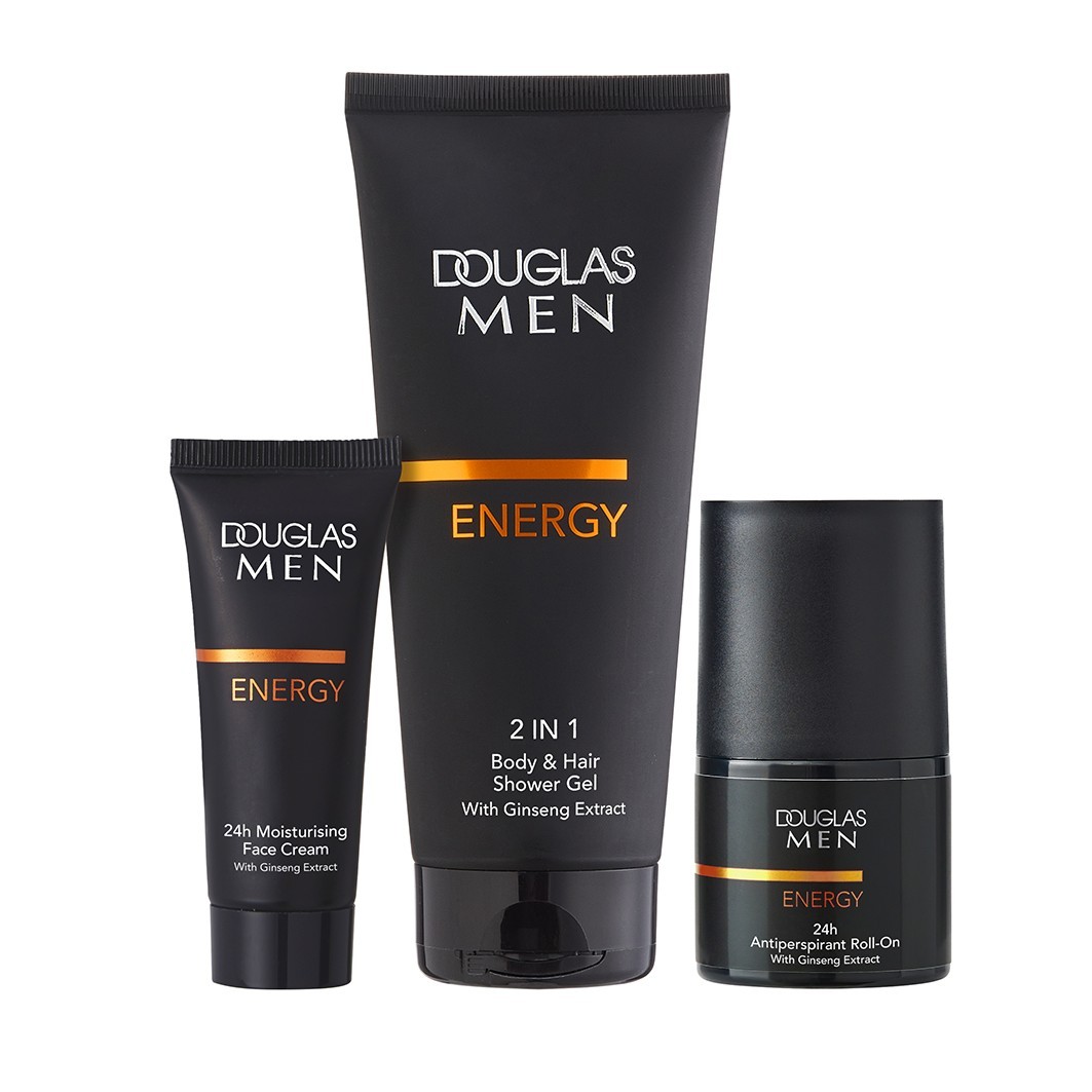 „Douglas Collection“ vyriškas kūno priežiūros rinkinys – energijos rinkinys su maišeliu – 1 vnt.