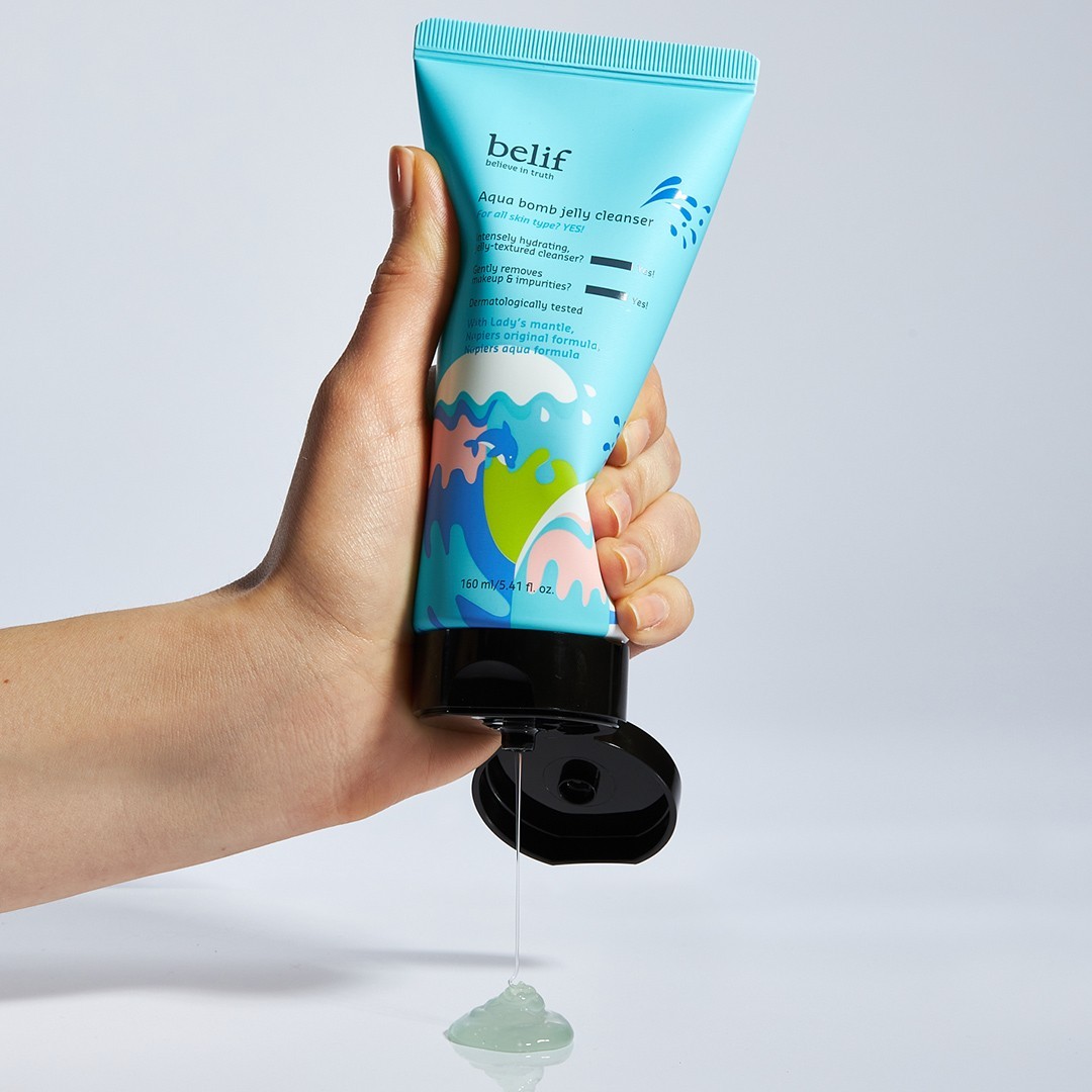 belif Aqua bomb jelly cleanser