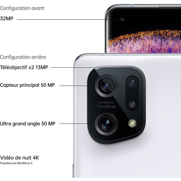 OPPO Find X5 256GB 5G Blanco
