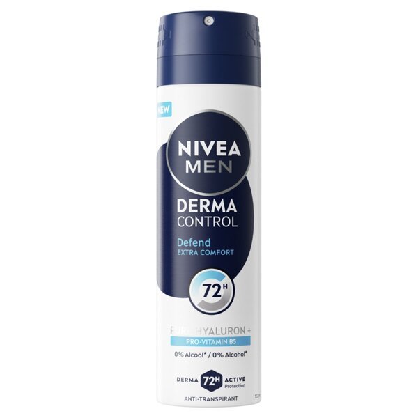 NIVEA Men Derma Control Defend antiperspirantný sprej 50 ml