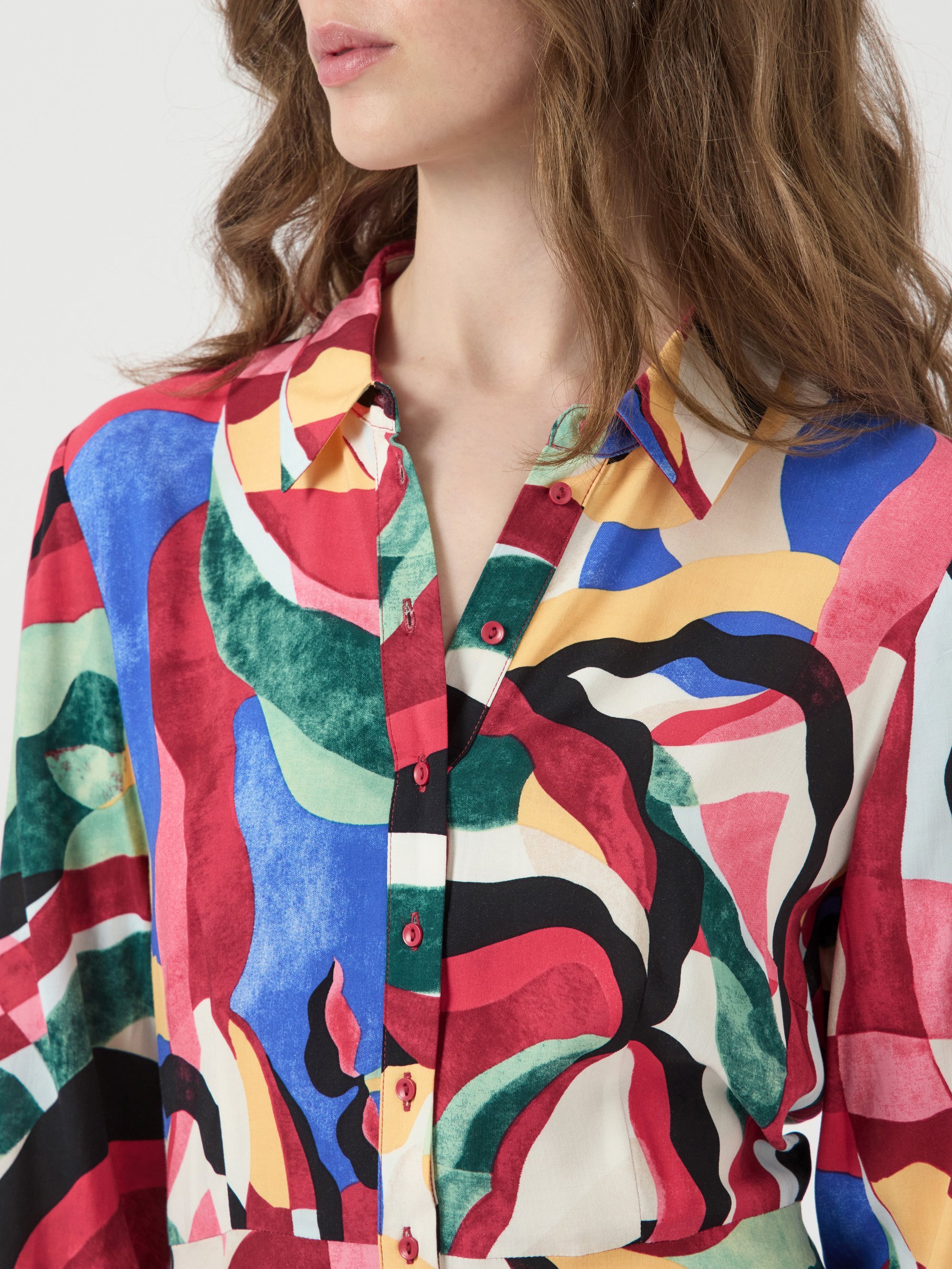 YAS YASSAVANNA - Robe-chemise - multicolore