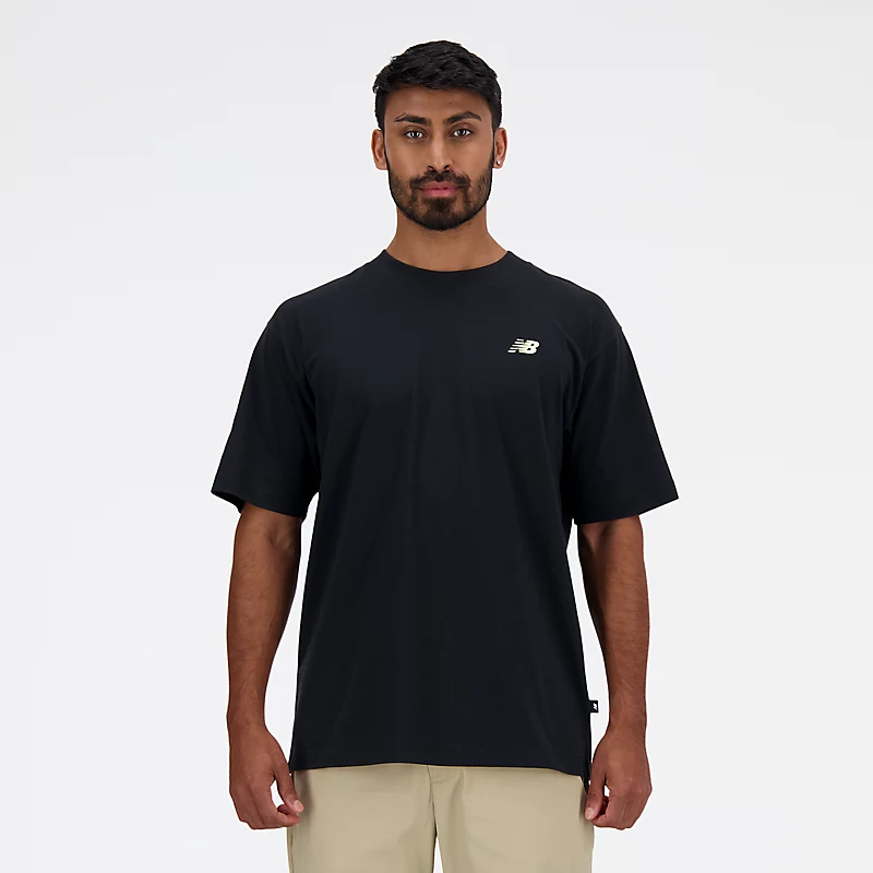 Tricou de alergare Sport Essentials pentru bărbați - NEGRU