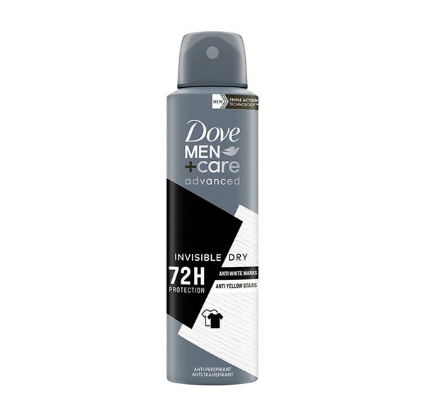 Pánský neviditelný suchý dezodorant 150 ml