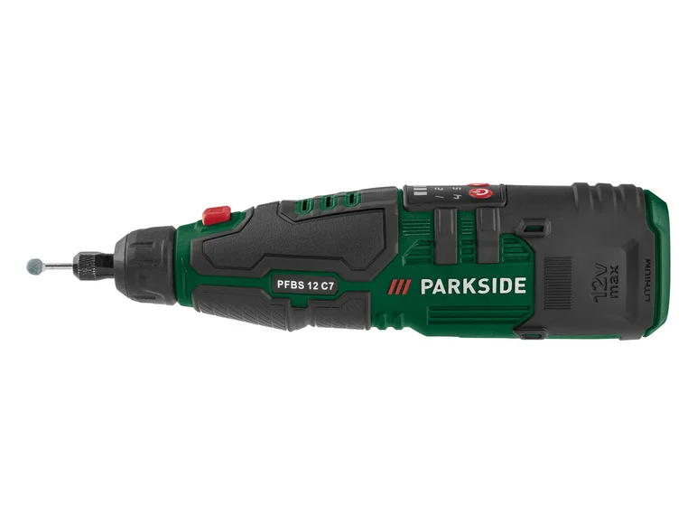 PARKSIDE® Tarkkuuspora/hiomakone ilman johtoa PFBS 12 C7, 12 V