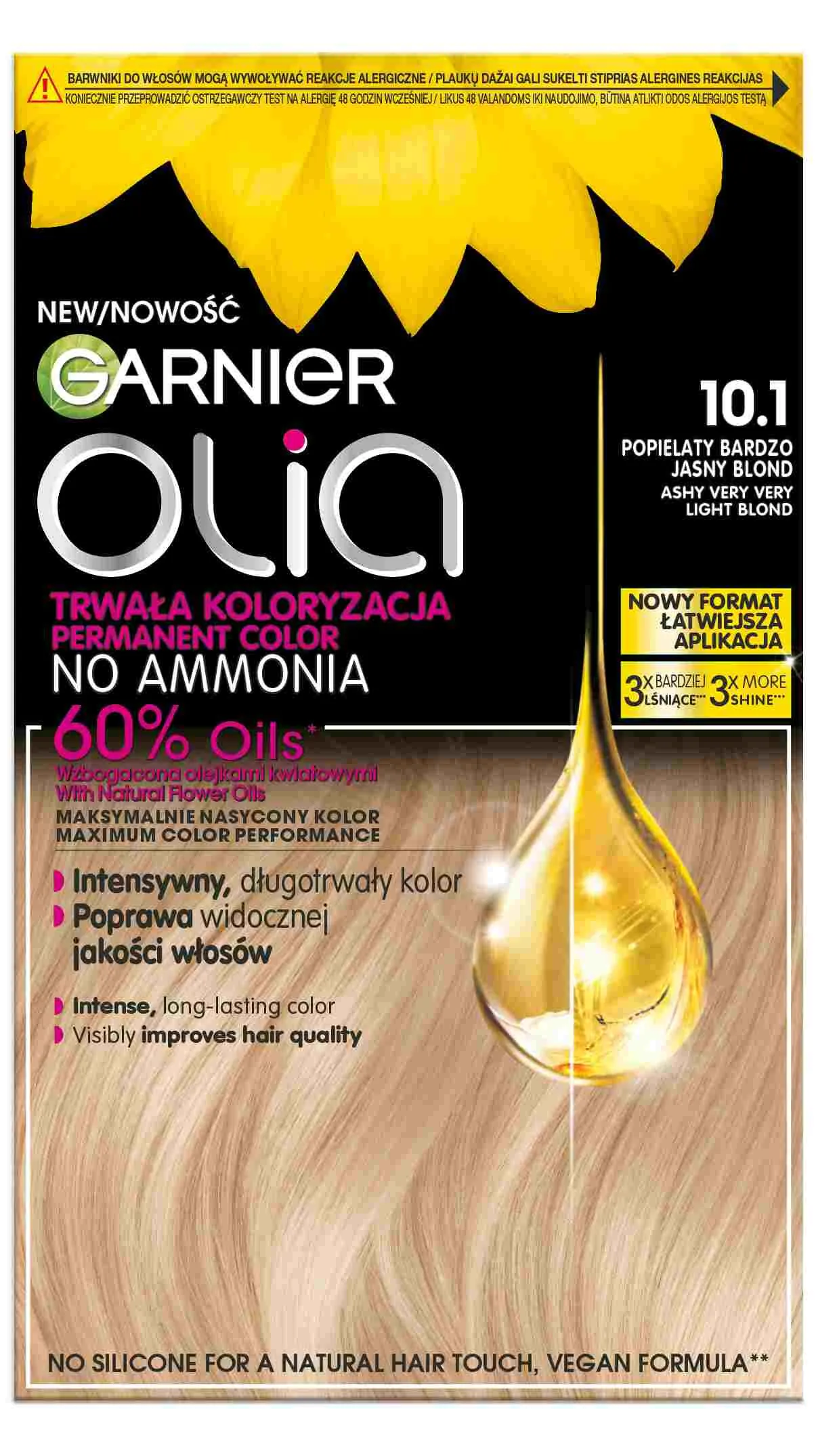 Garnier Olia Farba do włosów 10.1 Ashy Very Very Light