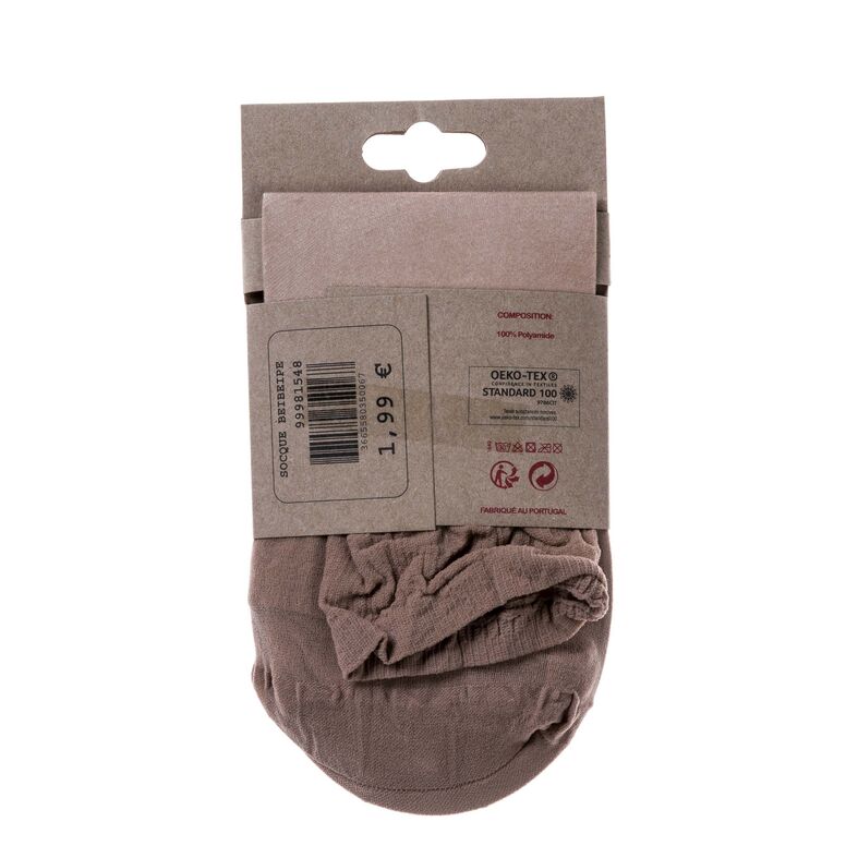 Chaussettes et collants Femme Beige