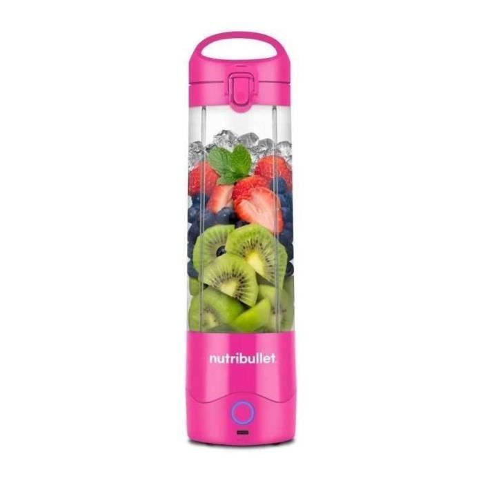 Draagbare blender - NutriBullet - NBP003BP - 70W - 0,475L - Roze - 1 fles inbegrepen
