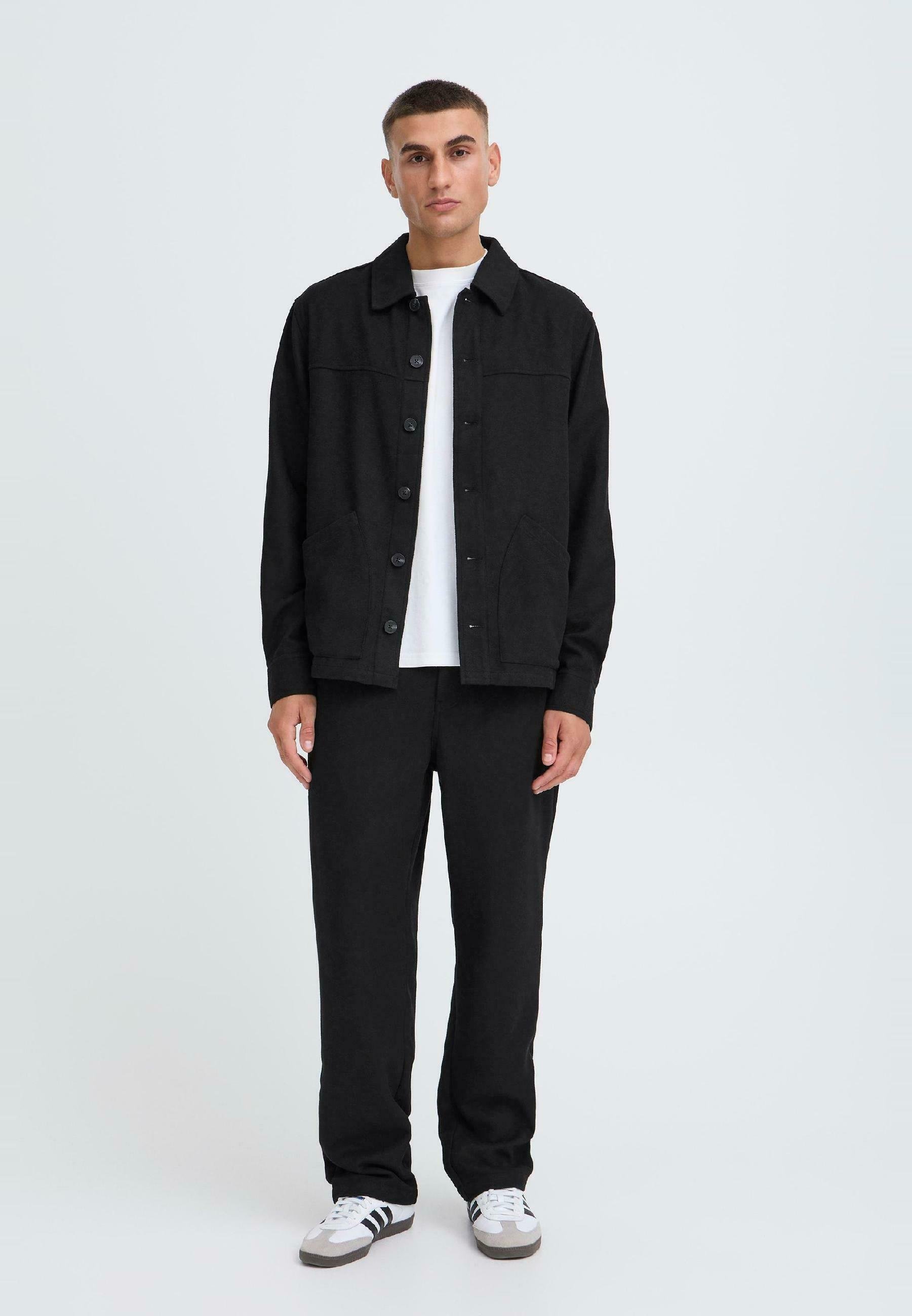Giacca estiva Solid SDSONNY - nero intenso