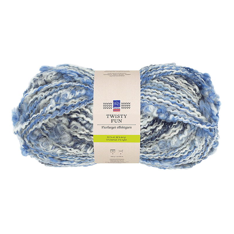 Twisty Fun -lankaa indigo/denim/sininen