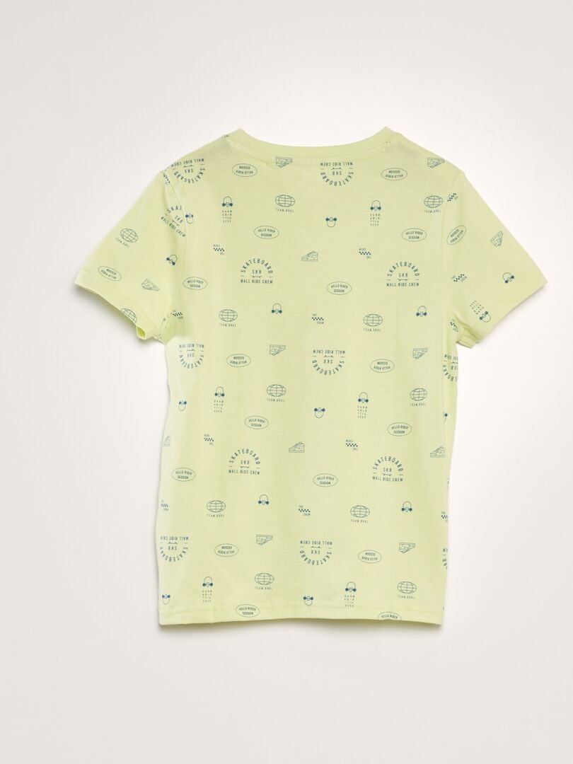 Camiseta estampada - VERDE