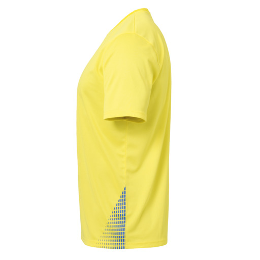 T-shirt d'entraînement Score Lima Jaune/Azur Uhlsport