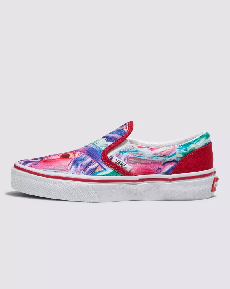 Customs Kids Brush Strokes Slip-On