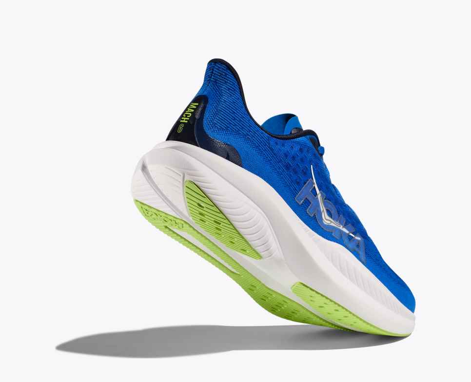 HOKA Mach 6 Electric Cobalt / Varsity Navy