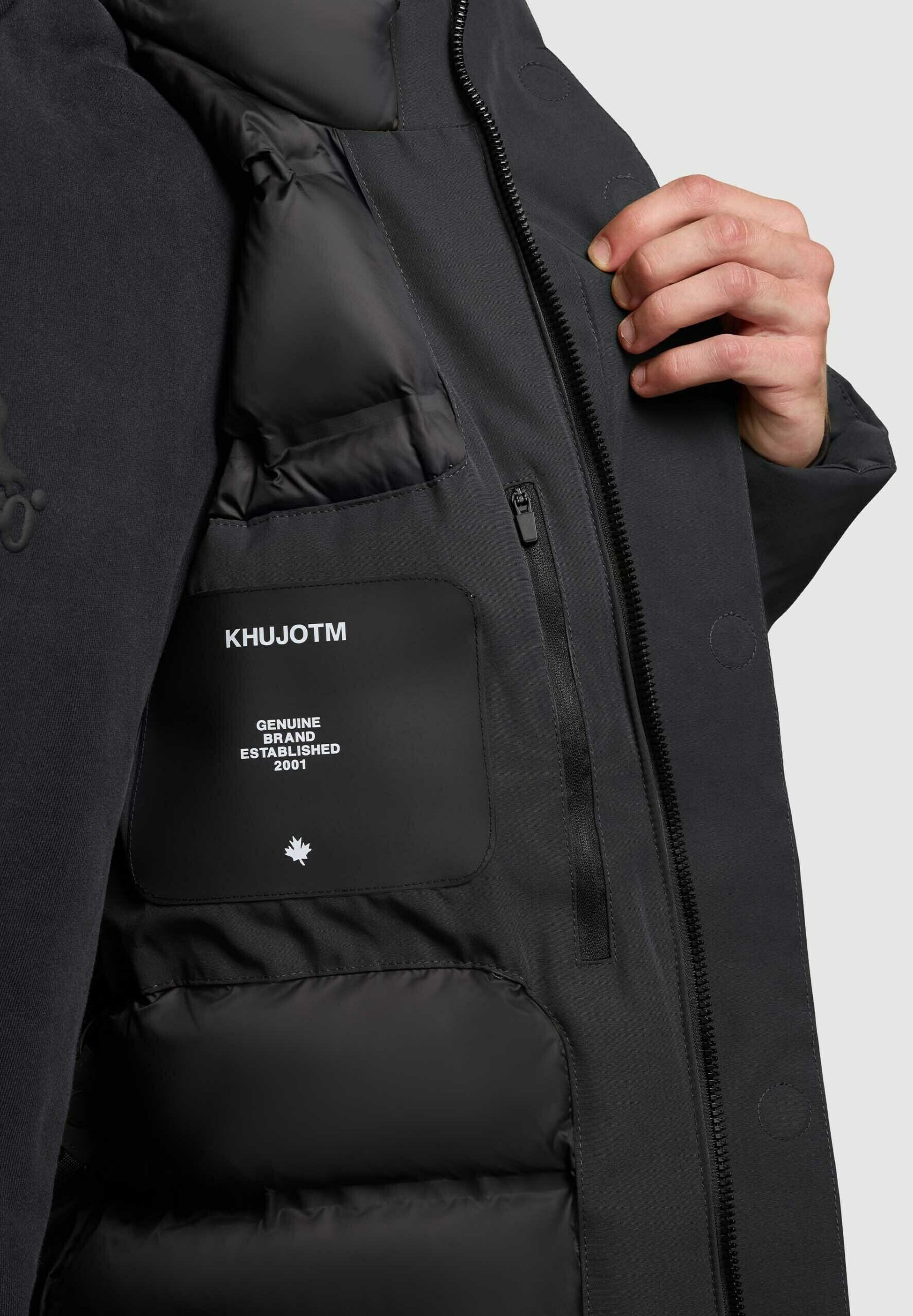 khujo KANN2 - Cappotto invernale - grigio obrage