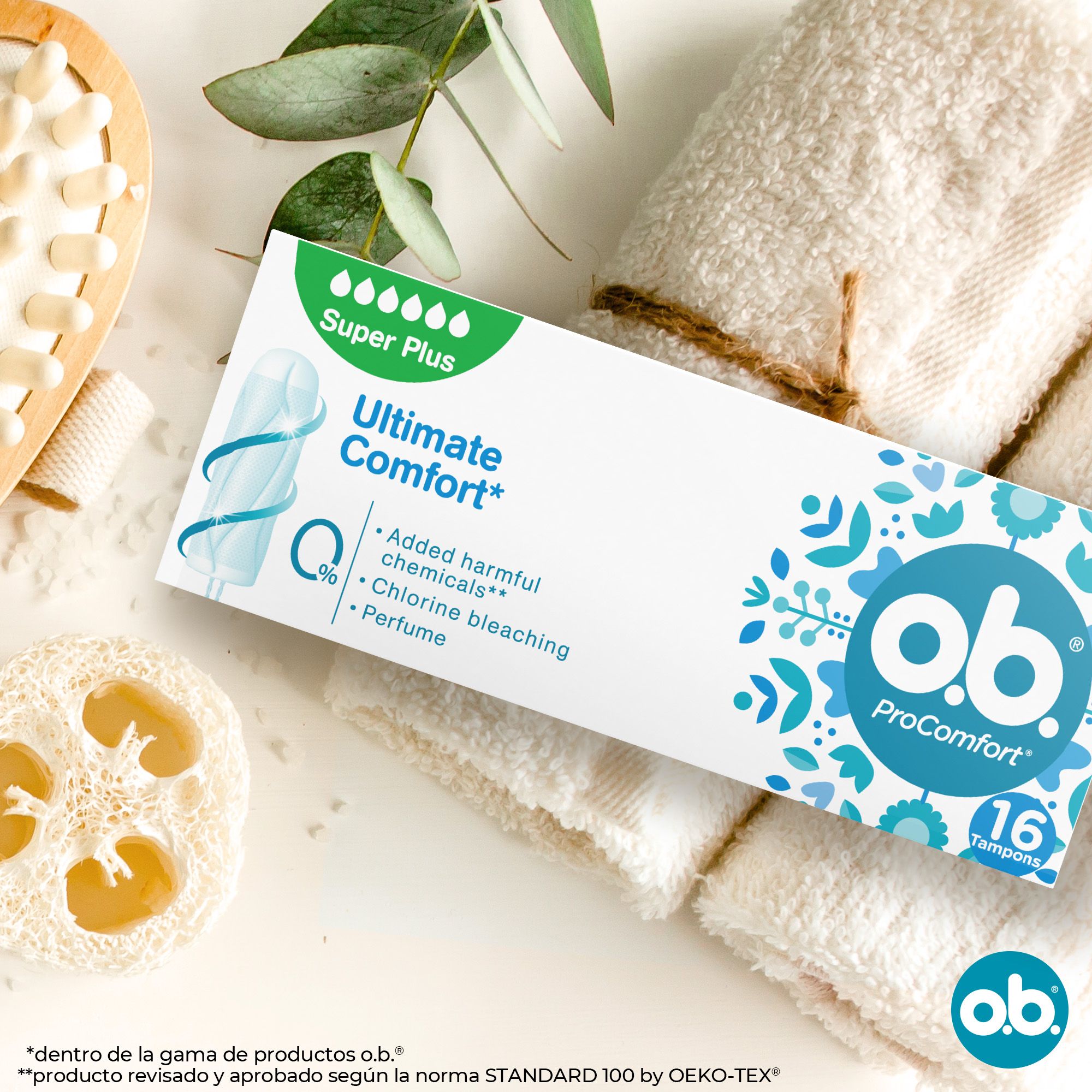 „Pro Comfort Super Plus“ tamponai Tamponai