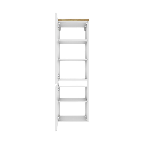Midi-Schrank Bristol, 40 cm, weiß/wotan