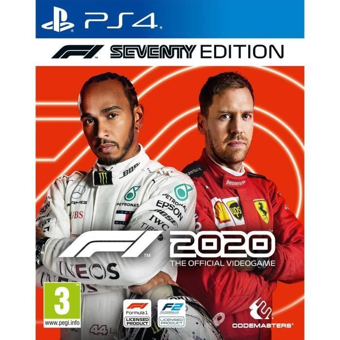 F1 2020 Seventy Edition para PS4