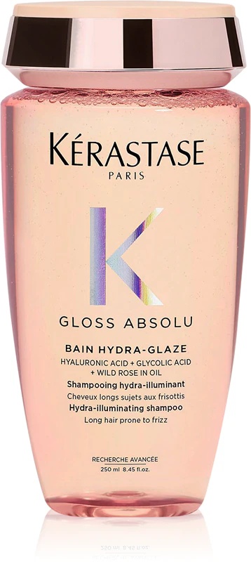Kérastase Gloss Absolu Bain Hydra-Glaze šampūnas žvilgantiems ir švelniems plaukams