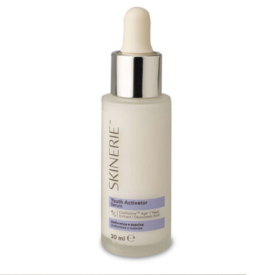 Skinerie Youth Activator Facial Serum, Sérum Hidratante para las Primeras Arrugas, 30 ml