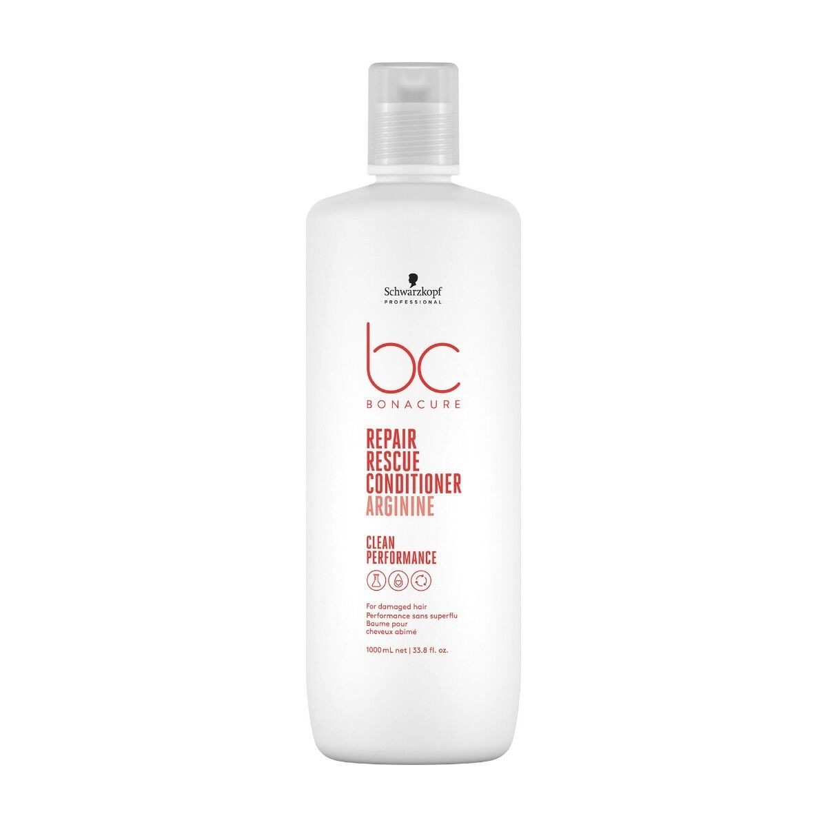 Schwarzkopf Professional BC BONACURE Repair Rescue Arginin kondicionierius plaukams, 1000 ml