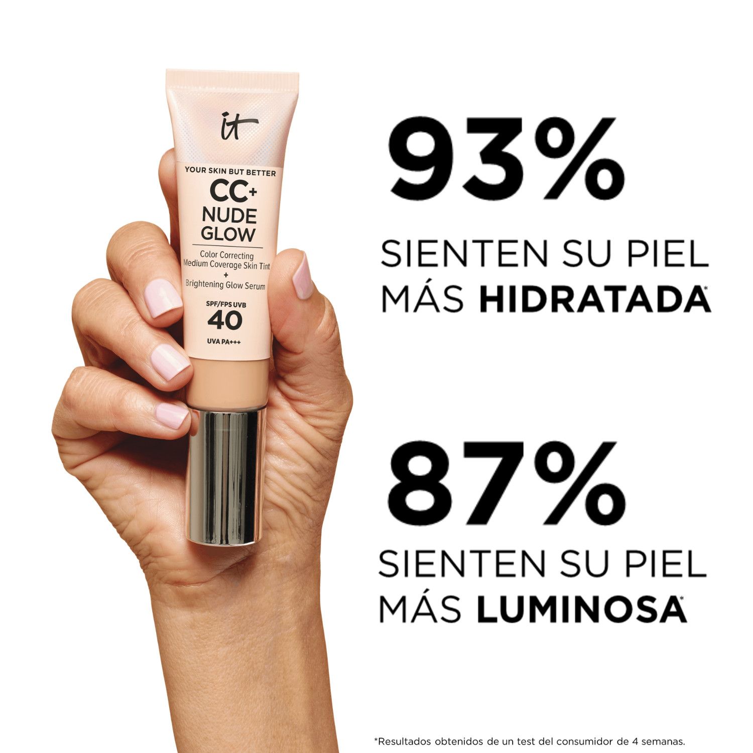 SPF 40 INTL CC Nude Glow makiažo pagrindas Prabangus BB kremas ir CC kremas