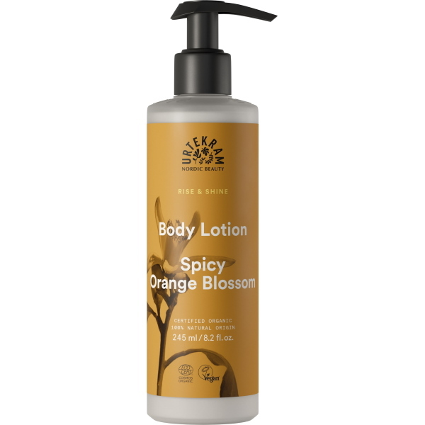 Urtekram tělové mléko Spicy Orange Blossom - 245 ml