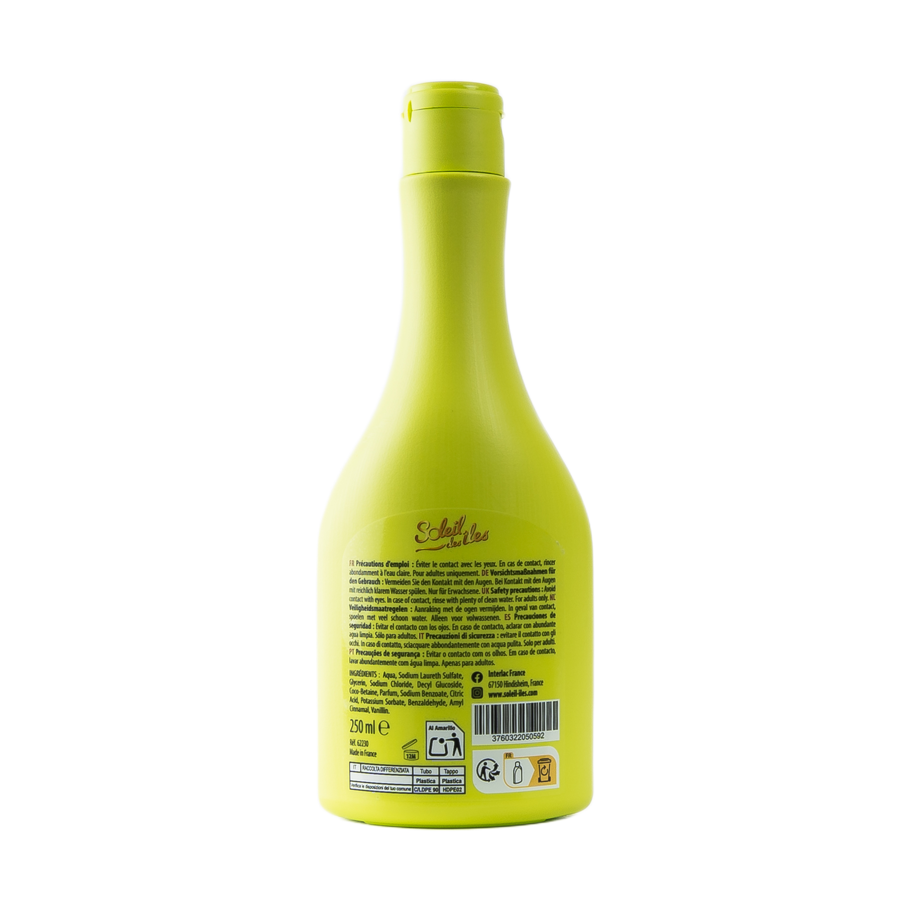 Mandľový sprchový gél (vo fľaši) Kúpeľové gély a mydlá