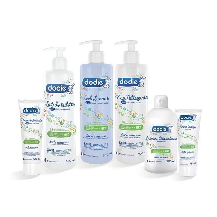 Acqua detergente 3 in 1 Dodie Hygiene & Care 500 ml