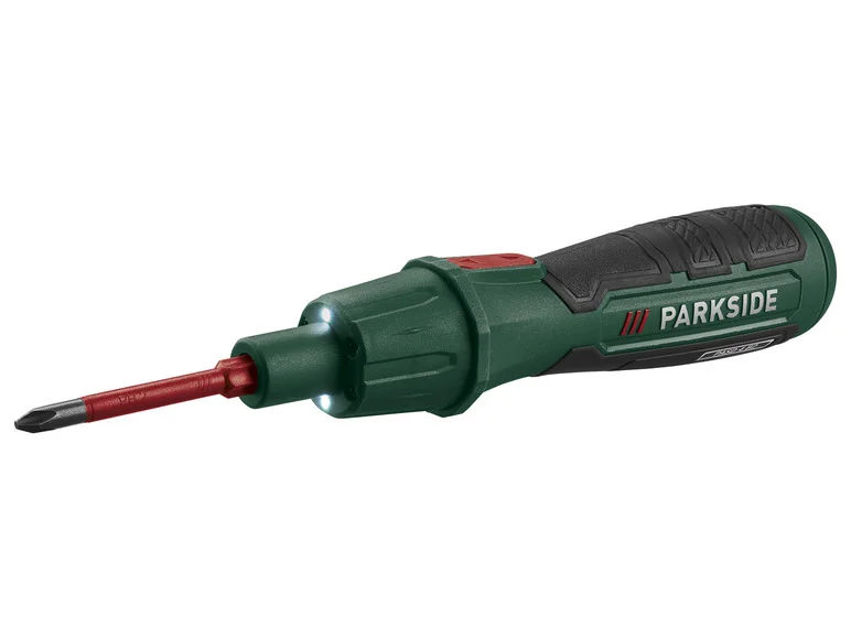 Parafusadeira sem fio PARKSIDE® PASD 4 B2, 4 V, z 6 gniazdami