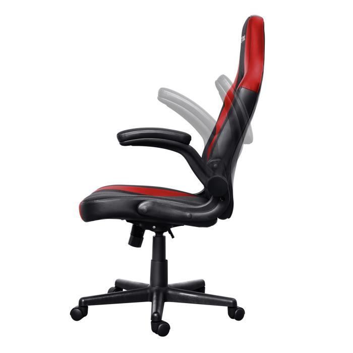 Silla gaming TRUST GXT 703R Riye - Cómoda - Altura regulable - Asiento reclinable