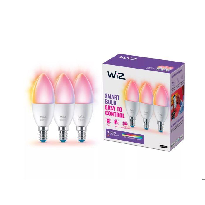 Lâmpada LED - WIZ - Chama - 40W - E14 - Conectada por Wi-Fi