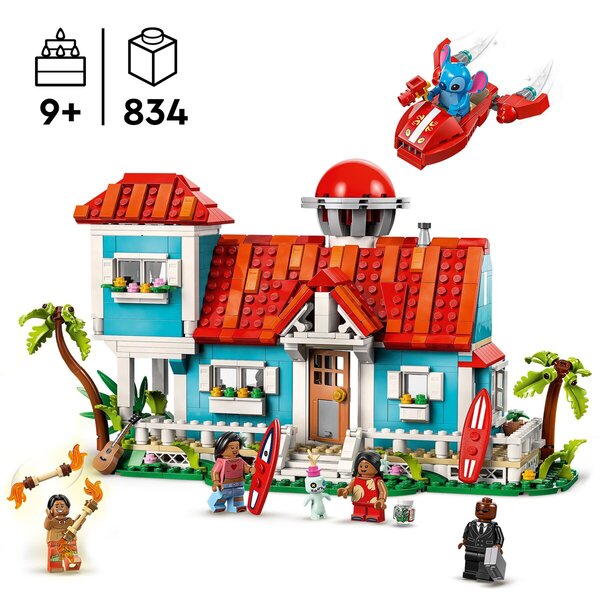 LEGO Disney 43268 Lilo und Stitch Strandhaus<br>