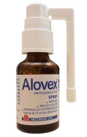 ALOVEX Spray protetor ativo Alovex contra aftas 15 ml