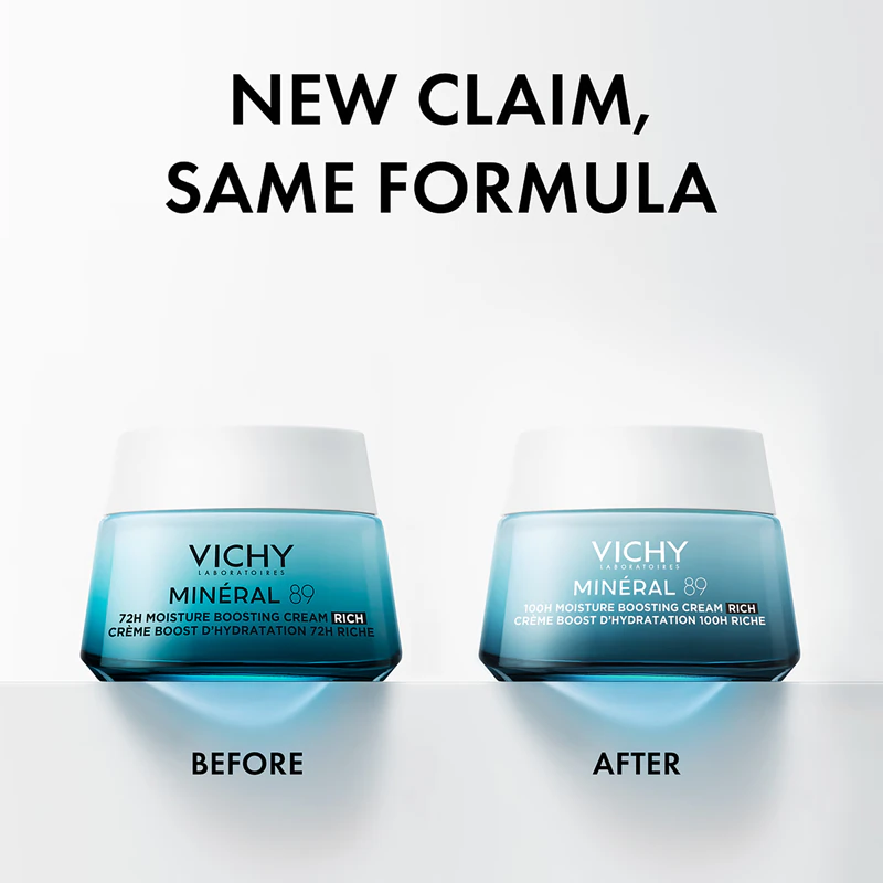 Vichy Minéral 89 100H Rijke Hydraterende Crème