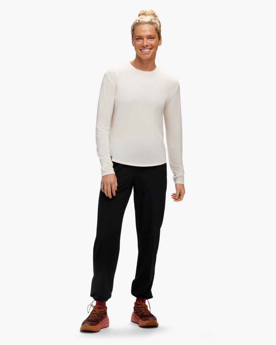 HOKA Camiseta de manga larga HOKA Essential Eggnog