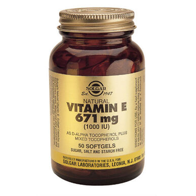 Solgar vitamin E 50 kapsula