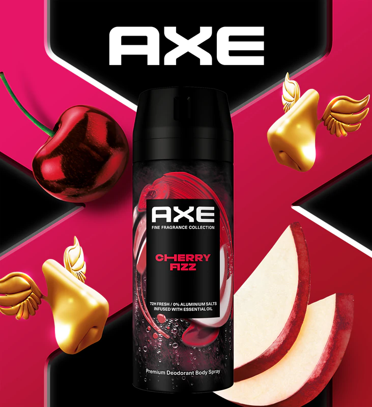 Desodorante spray Ax Premium Cherry Fizz
