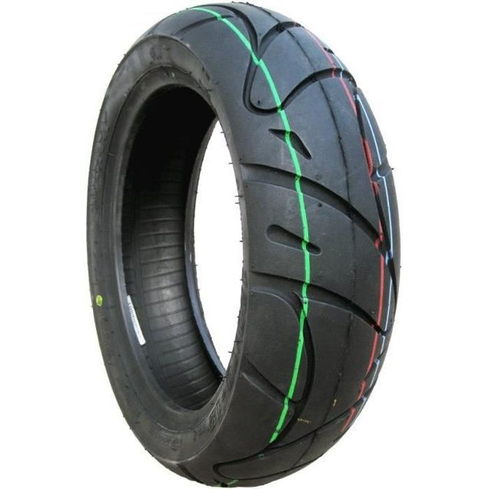 Pneu para motocicleta - QUICK - 130-70-12 - Banda de rodagem esportiva - Verão - H
