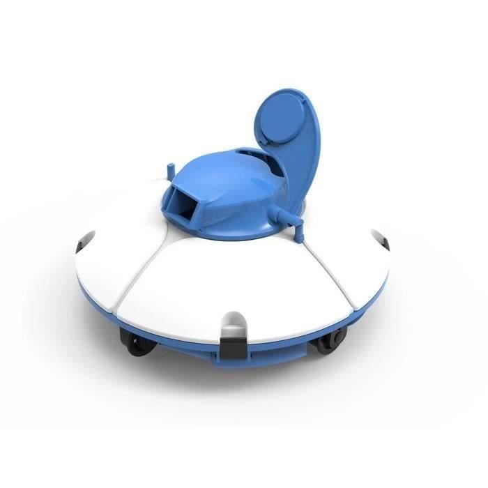 Kit para Piscina Tubular Acima do Solo BESTWAY - Power Steel™ - 488 x 305 x 107 cm - Oval + Aspirador Robô Frisbee