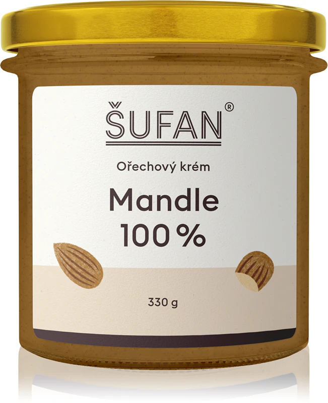 Creme de amêndoas Šufan 100% puro