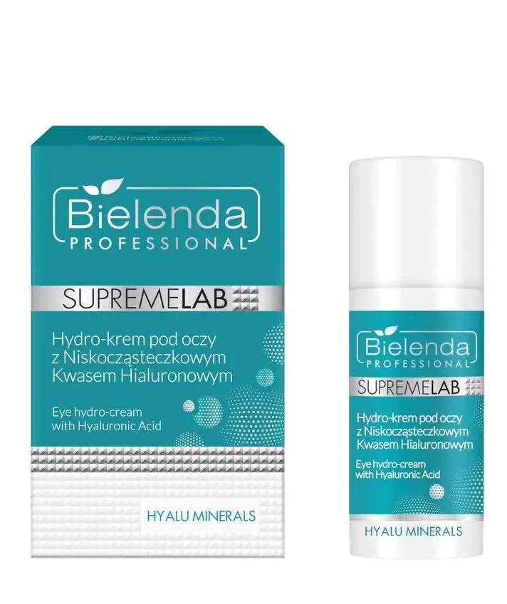 Bielenda Professional Supremelab Hyalu Minerals Hydro-krem pod oczy z Kwasem Hialuronowym