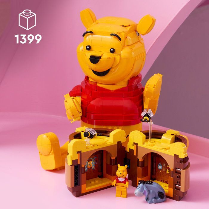 LEGO ǀ Disney 43300 Ursinho Pooh - Conjunto de Construção - Decoração e Presente para Adultos