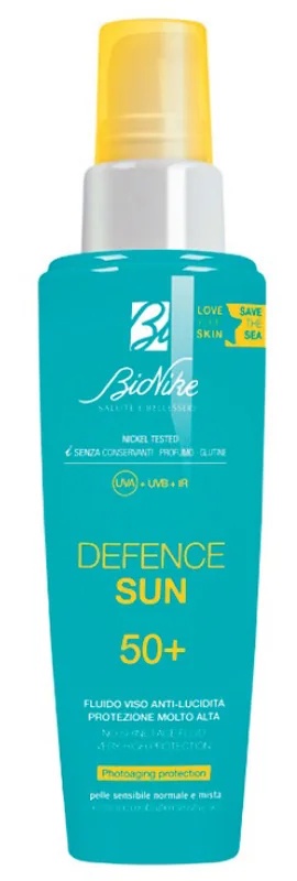 BIONIKE Bionike Defence Sun Fluid SPF 50+ 50 ml Anti-glans gezichtszonnecrème
