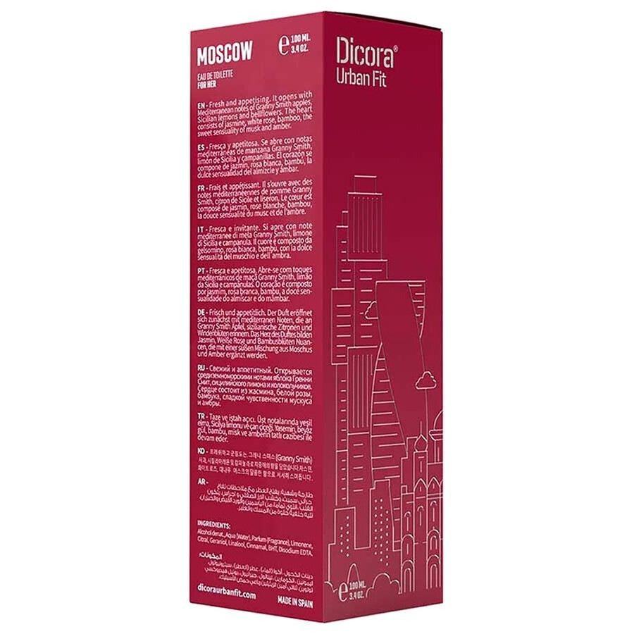 Dicora Urban Fit Moskau tualetes ūdens - 100 ml