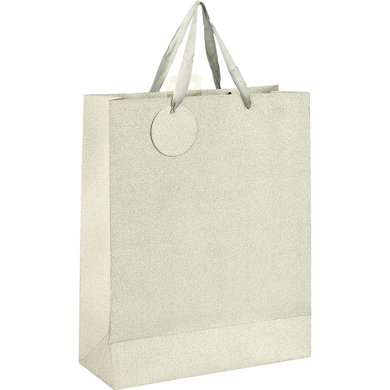 Hem Presentpåse stor 32x26x10 cm glitter