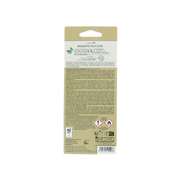 AUTO NATURE spray. Under the orange trees - car air freshener