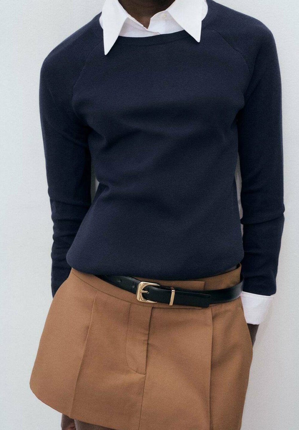 Pull Mango - bleu foncé