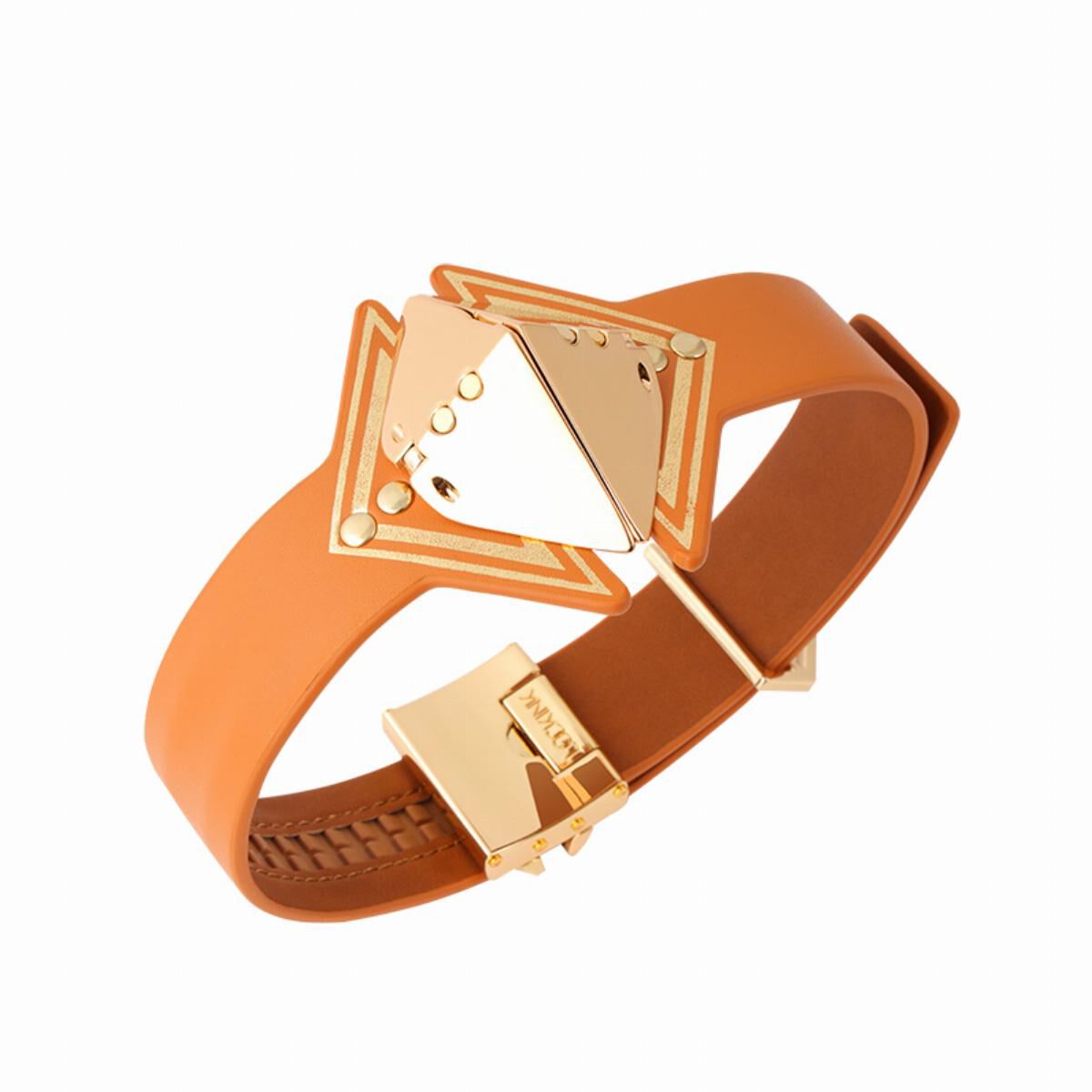 Collier de posture Lockink, marron